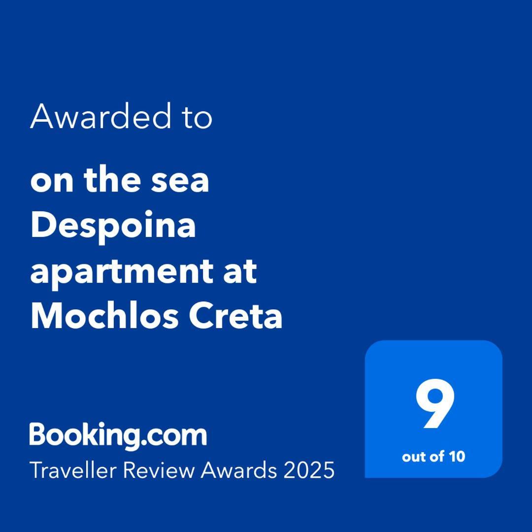 On The Sea Despoina Apartment At Mochlos Creta Εξωτερικό φωτογραφία